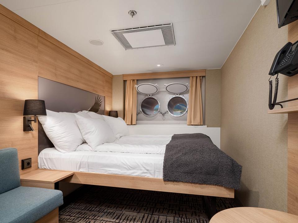 Polar Outside Stateroom with Portholes