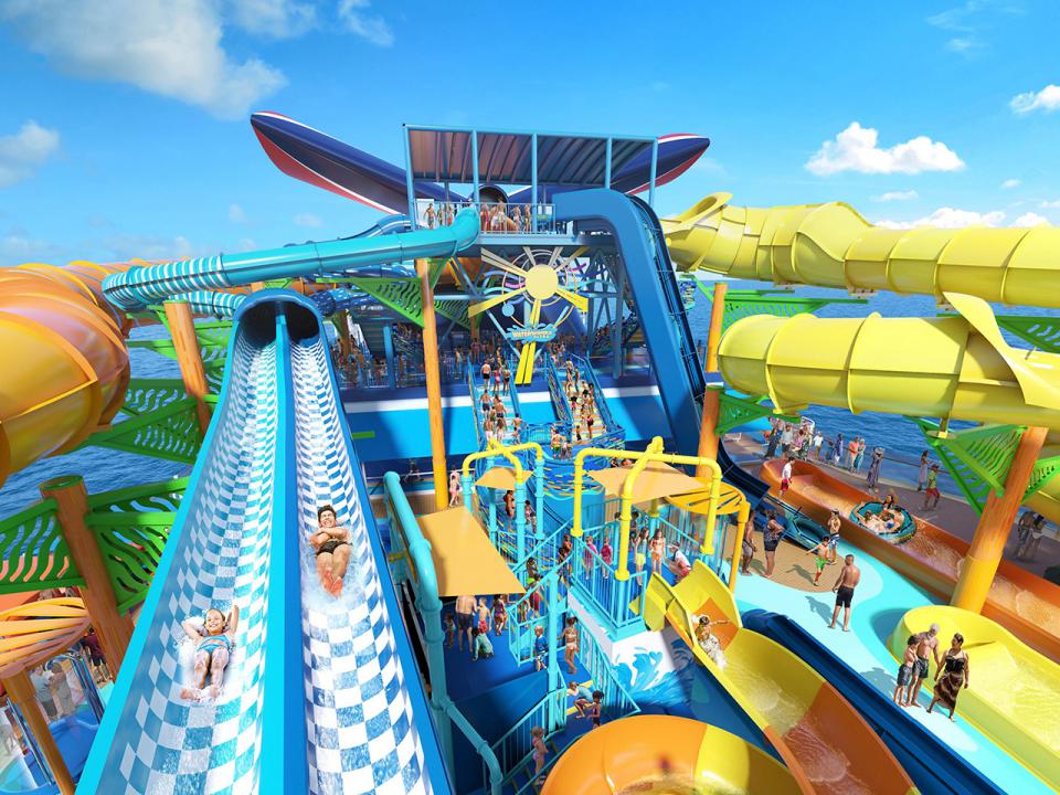 Racing Currents Waterslide