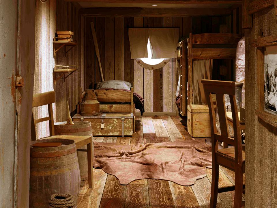The 1896 Cabin (Additional experience; standard accommodation still applies.)