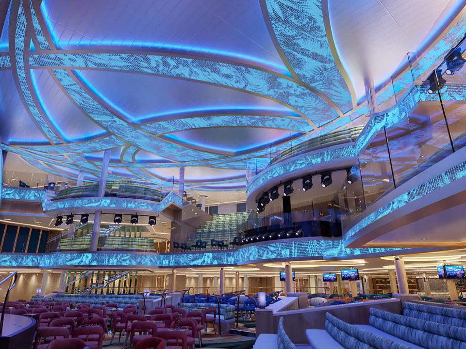Carnival Tropicale's Atrium