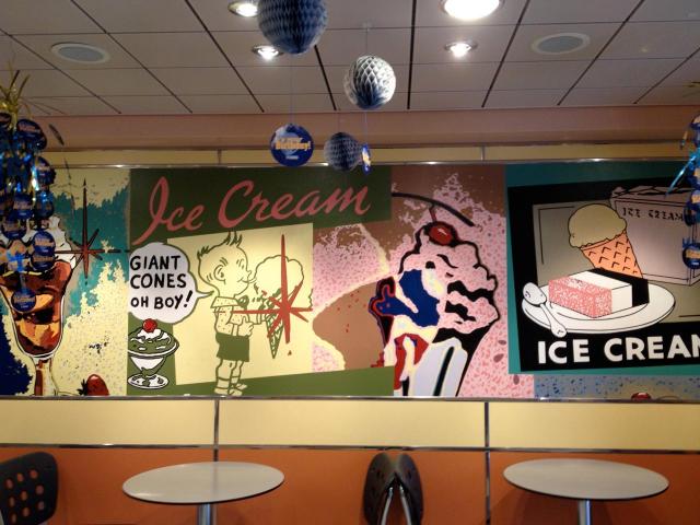 Allure of the Seas - Ice Cream Parlor