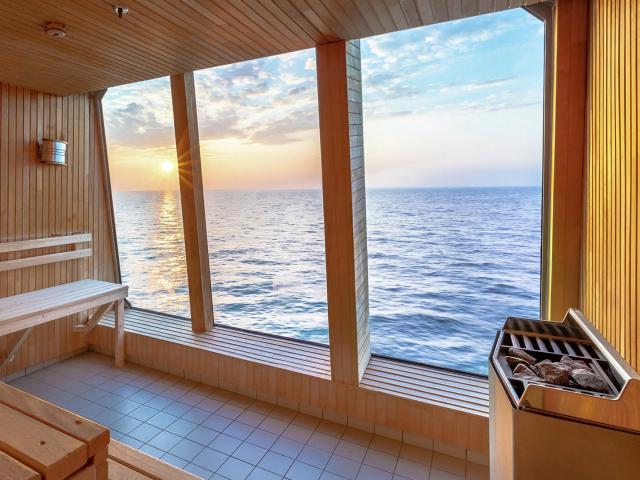 MS Midnatsol - Sauna