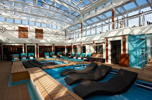 Norwegian Breakaway - The Haven Courtyard