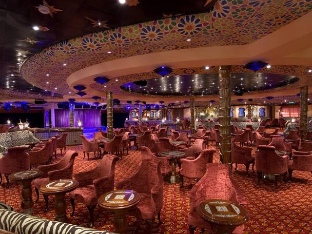 Carnival Splendor - El Morocco Aft Lounge