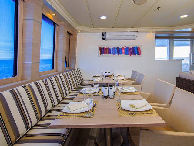 Treasure of Galapagos - Dinner Area
