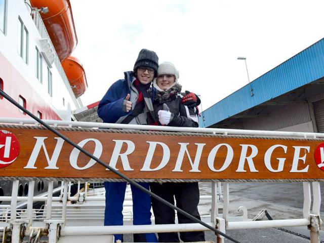 MS Nordnorge - Check-in-point