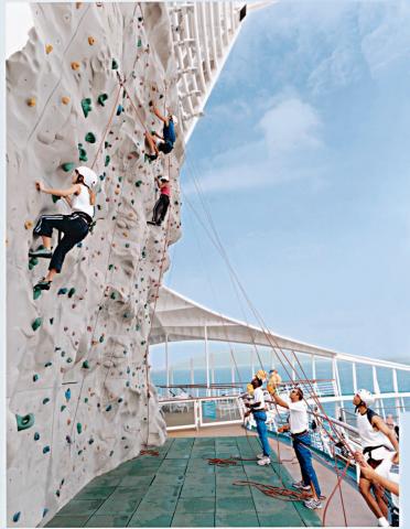 Navigator of the Seas - Rock Climbing Wall