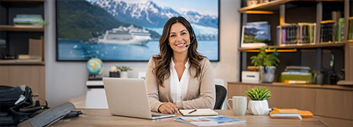 Connect with an Alaska cruise live chat support agent ready to assist you with upcoming travel plans.
