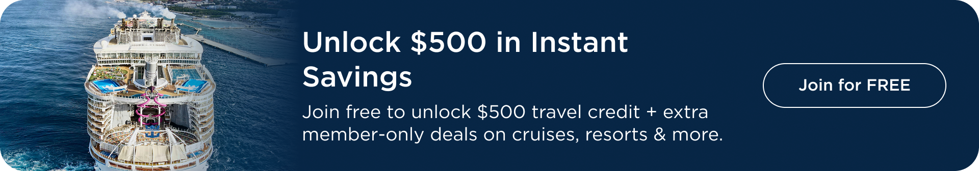 iCruise Member Banner