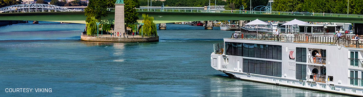 The Viking Fjolvar is one of Viking’s newest river cruise ships, purpose-built for Seine River cruises from Paris, hosting 168 guests in 84 staterooms on Normandy and holiday market itineraries. The Viking Fjolvar is one of Viking’s newest river cruise ships, purpose-built for Seine River cruises from Paris, hosting 168 guests in 84 staterooms on Normandy and holiday market itineraries.