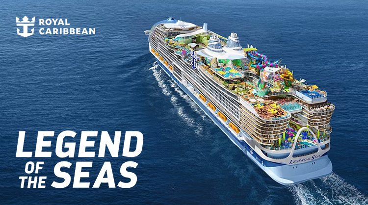 Royal Caribbean Officially Welcomes Legend of the Seas to the Revolutionary Icon Class