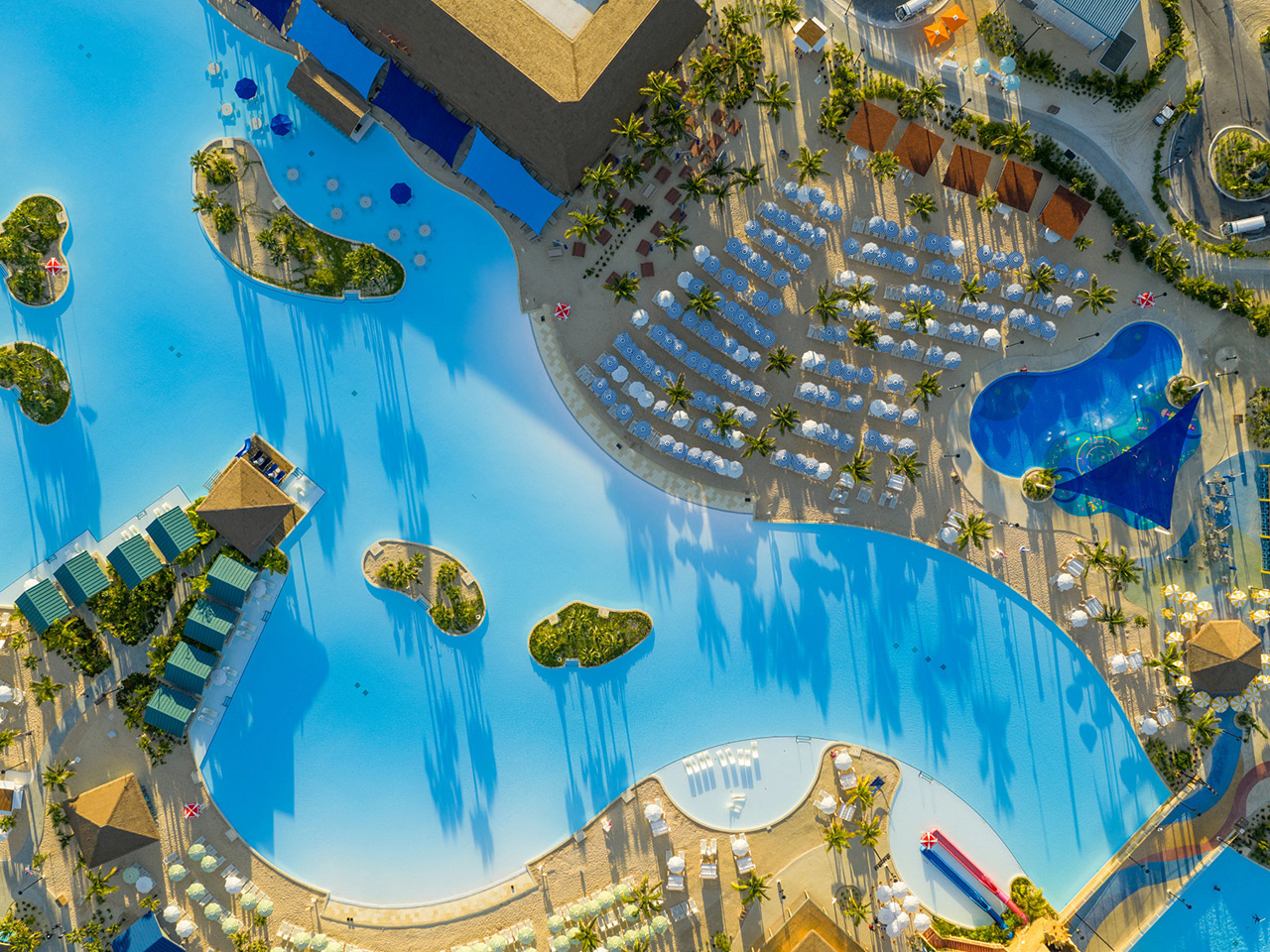 Celebration Key Beach Aerial