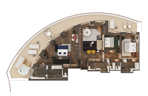The Haven Premier Owner’s Suite with Large Balcony