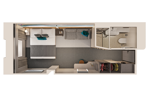 Sail Away Oceanview Stateroom (Guarantee)
