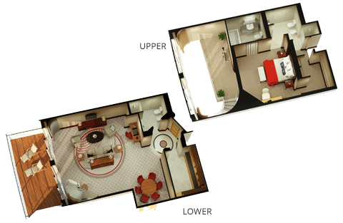 Duplex Apartment Suite