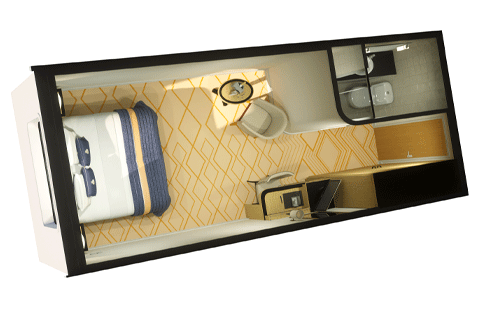 Single Oceanview Stateroom