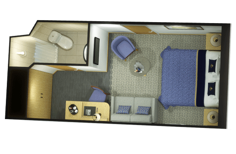 Brittania Deluxe Inside Stateroom