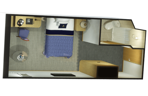 Single Inside Stateroom