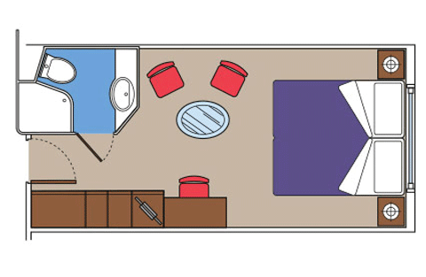 Deluxe Ocean View Stateroom