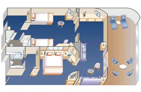 Family Suite with Balcony