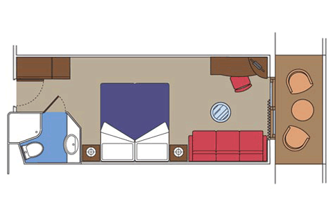 Premium Balcony Stateroom