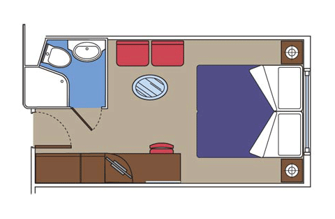 Deluxe Ocean View Stateroom