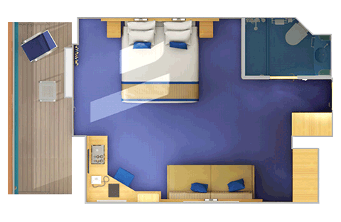 Premium Balcony Stateroom