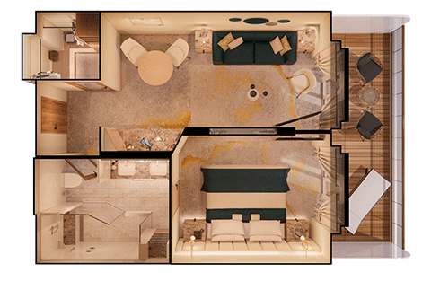Sapphire Veranda Suite