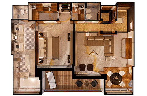Crystal Penthouse Suite