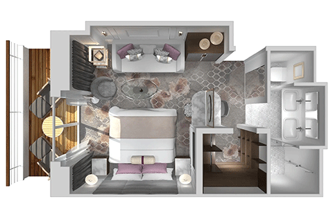 Aquamarine Veranda Suite