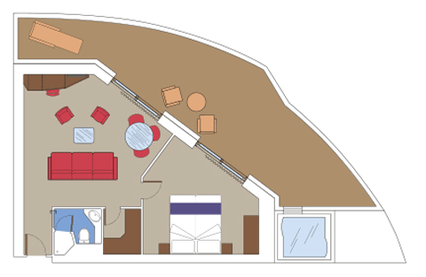 Grand Suite Aurea with Terrace and Whirlpool