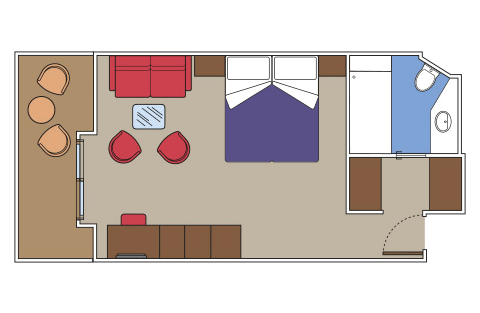 Yacht Club Deluxe Suite