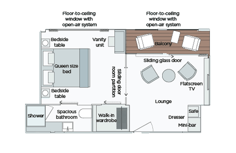Owner's One-Bedroom Suite