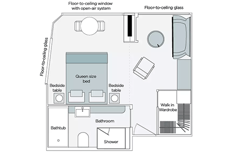 Emerald Riverview Suite