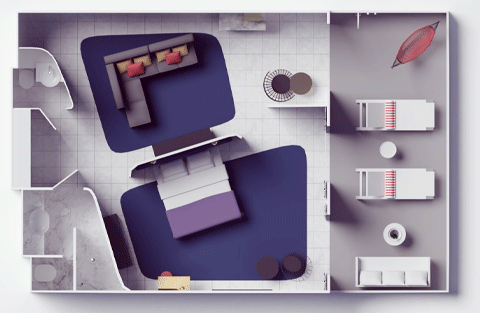 Posh Suite with Terrace