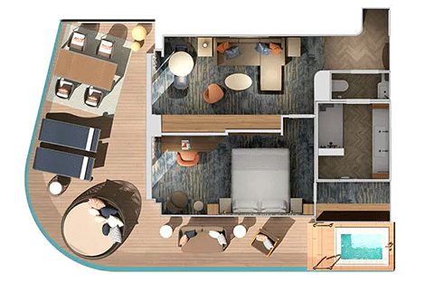 Carnival Excel Aft Suite