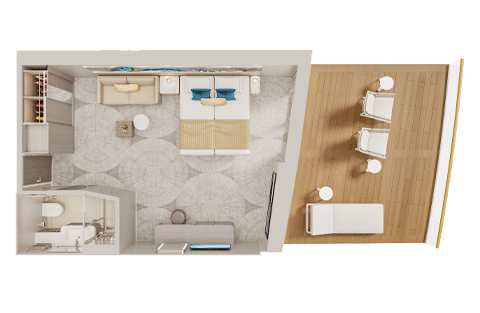 Family Suite with Large Balcony