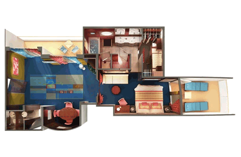 Owner's Suite with Double Balcony