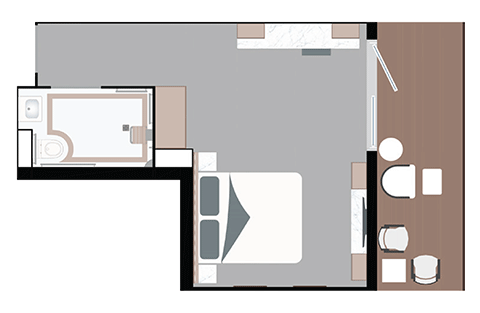 Superior Balcony Stateroom