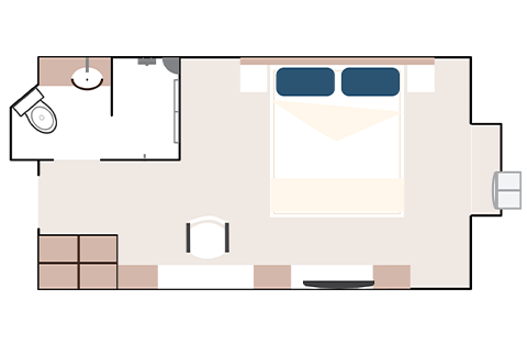 Aurora Twin Stateroom 