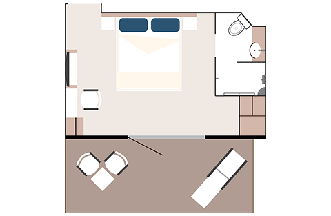 Superior Balcony Stateroom