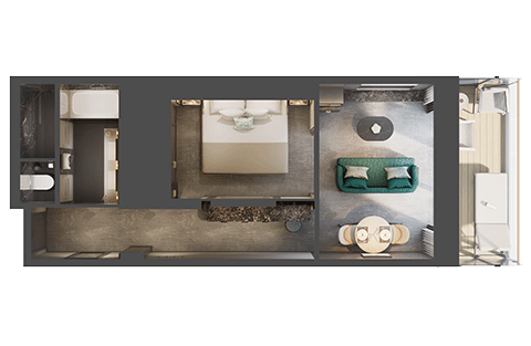 Signature Mid-Ship Suite