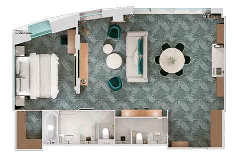 Concierge 1-Bedroom Oceanview Suite