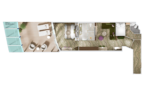 Concierge Suite with Oceanview Verandah