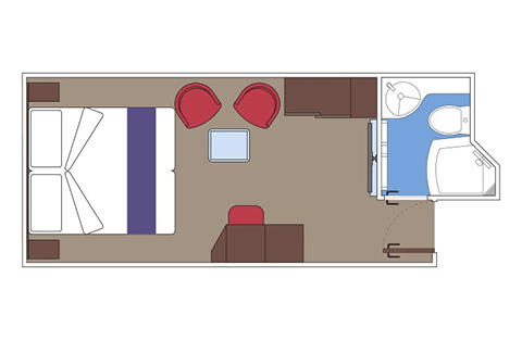 Yacht Club Interior Suite