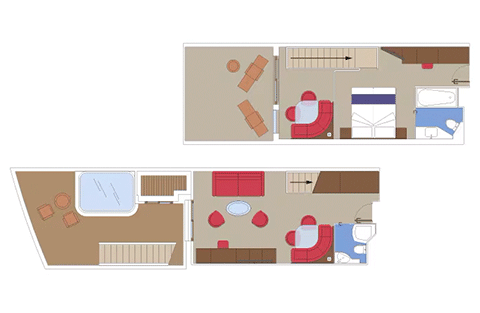 Yacht Club Duplex Suite with Jacuzzi