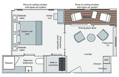 Owners One-Bedroom Suite