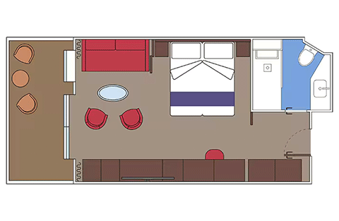 Yacht Club Deluxe Suite