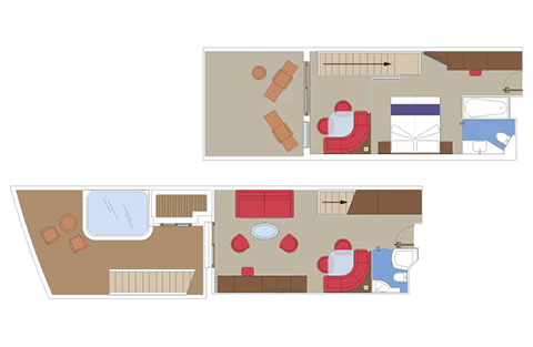 Yacht Club Duplex Suite with Jacuzzi