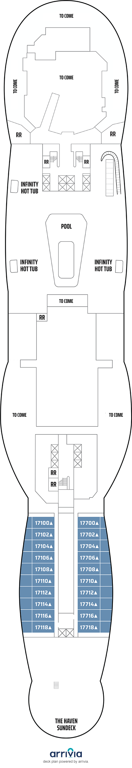 Norwegian Bella Deck Plans